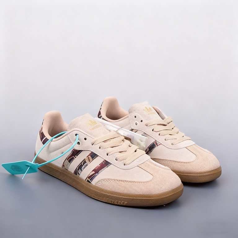 1 Adidas Samba OG 三叶草 桑巴纪念日系列 米棕色 - 图片 1