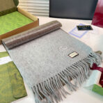 爆款到货古奇经典男女通用围巾 - 图片 3