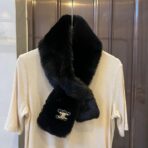 赛琳Celine秋冬百搭围脖 黑色