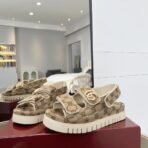 2025G家新款凉鞋卡其 - 图片 2