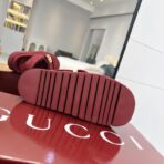 2025G家新款凉鞋卡红色 - 图片 4