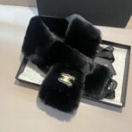 赛琳Celine秋冬百搭围脖 黑色 - Imagem 2