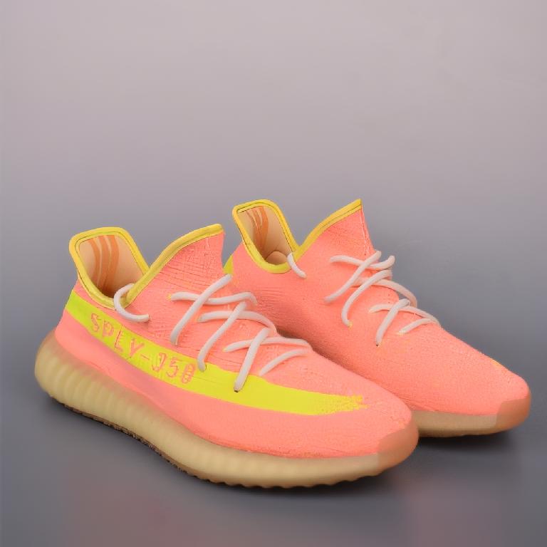 350椰子 Yeezy 350 Boost V2 橘粉色1_00001_ 350椰子 Yeezy 350 Boost V2 橘粉色 - Imagem 1