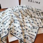 Celine凯旋门高定系列围巾 白色 - 图片 4