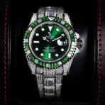 劳力士 904钢水鬼奢华密满钻特别版