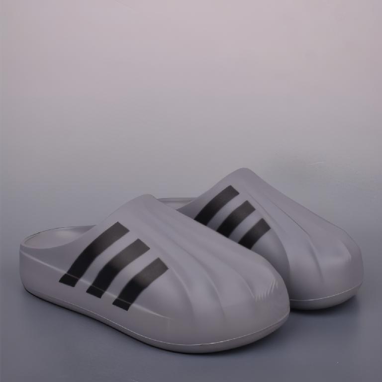 AD 贝壳头 Adidas Originals AdiFOM Superstar Mule包头拖鞋1_00001_ AD 贝壳头 Adidas Originals AdiFOM Superstar Mule包头拖鞋灰色 - 图片 1