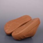 AD 贝壳头 Adidas Originals AdiFOM Superstar Mule包头拖鞋砖红色 - 图片 3