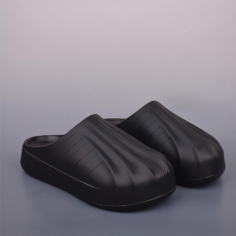 AD 贝壳头 Adidas Originals AdiFOM Superstar Mule包头拖鞋黑色1_00002_ AD 贝壳头 Adidas Originals AdiFOM Superstar Mule包头拖鞋黑色 - 图片 1