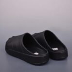 AD 贝壳头 Adidas Originals AdiFOM Superstar Mule包头拖鞋黑色 - 图片 4