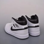 AJ1中帮 Air Jordan 1 Mid 白黑 - 图片 2