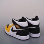 AJ1中帮 Air Jordan 1 Mid 黑黄 - 图片 2