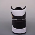 AJ1中帮 Air Jordan 1 Mid 黑黄 - 图片 3