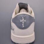 AJ1低帮 Air Jordan 1 Low 三方联名倒钩白色 - 图片 3
