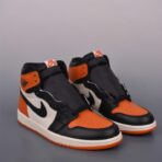AJ1高帮 Jordan Air Jordan 1 High OG扣碎黑橘色