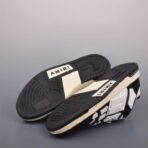 AMIRI Skel Top Low 白黑拼色低帮骨头造型拼接休闲板鞋 - 图片 3