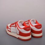 AMIRI Skel Top Low 骨骼低帮休闲板鞋 红白拼色 - 图片 2