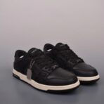 AMIRI Skel Top Low 骨骼低帮休闲板鞋 黑色