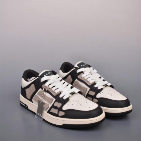 AMIRI Skel-Top Low黑白熊猫配色