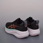 ASICS Novablast 4 轻量缓震跑鞋（黑 + 橙绿拼色款） - Imagem 2