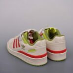 Adidas Forum THE GRINCH 三叶草低邦经典魔术贴复古板鞋草绿色 - Image 4