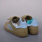 Adidas Samba OG 三叶草 浅卡其蓝色配色 - 图片 2