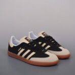 Adidas Samba OG 三叶草  黑杏配色