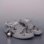 Air Jordan 1 Low 三方联名倒钩 深灰色