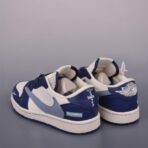 Air Jordan 1 Low 三方联名倒钩 蓝色 - 图片 4