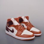 Air Jordan 1 Mid 焦糖棕