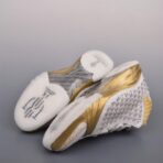 Air Jordan 23 AJ23 乔23 简版中帮复古休闲运动文化篮球鞋 金黄 白配色 - Imagem 3