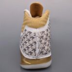 Air Jordan 23 AJ23 乔23 简版中帮复古休闲运动文化篮球鞋 金黄 白配色 - Imagem 4