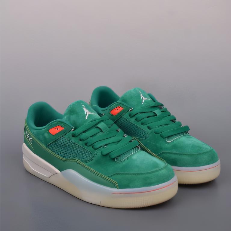 Air Jordan Flight Court 乔丹低帮复古篮球鞋 孔雀石绿1_00001_ Air Jordan Flight Court 乔丹低帮复古篮球鞋 孔雀石绿 - 图片 1