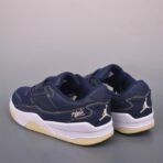 Air Jordan Flight Court 乔丹低帮复古篮球鞋 牛仔蓝 - 图片 2
