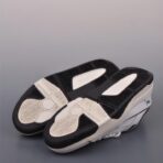 Air Jordan Flight Court 乔丹低帮复古篮球鞋 白黑配色 - 图片 3