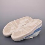 Air Jordan Flight Court 乔丹低帮复古篮球鞋蓝色 - 图片 3