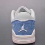 Air Jordan Flight Court 乔丹低帮复古篮球鞋蓝色 - 图片 2