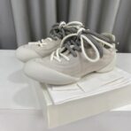 Alexander McQUEEN 亚历山大·麦昆 最新 Flexion系列情侣款 复古 休闲 运动鞋 浅米灰色