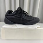 Alexander McQUEEN 亚历山大·麦昆 最新 Flexion系列情侣款 复古 休闲 运动鞋 黑色 - 图片 4