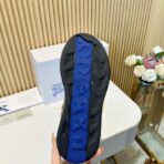 BURBERRY 皮革拼格纹 Terrace 运动鞋（男士 FW25 款）黑色 - 图片 2