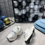 Balenciaga 3XL Sneaker（童鞋款）浅灰白拼色 - Imagem 3