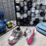 Balenciaga 3XL Sneaker（童鞋款）灰粉撞色 - Imagem 4