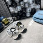 Balenciaga 3XL Sneaker（童鞋款）黑白灰撞色 - Image 2