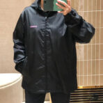 Burberry 23ss 橡树叶印花连帽风衣外套 - 图片 2