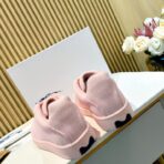 Burberry BOX 系列针织纹理低帮运动鞋（粉色配色款） - 图片 3