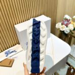 Burberry BOX 系列蓝白格纹低帮休闲运动鞋 - Imagem 3