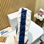 Burberry BOX 系列黑白格纹低帮休闲运动鞋 - Imagem 3