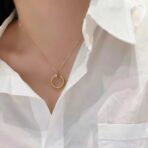 Cartier卡地亚头尾钻钉子项链 - 图片 2