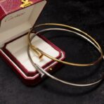 Cartier卡地亚钉子镶钻项圈项链