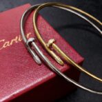 Cartier卡地亚钉子镶钻项圈项链 - 图片 2