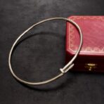 Cartier卡地亚钉子镶钻项圈项链 - 图片 4